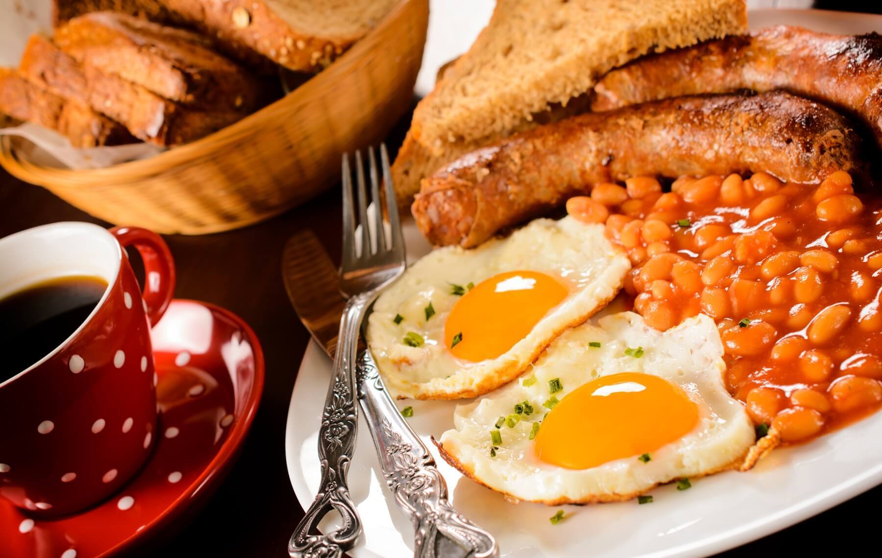 Cuisine anglaise : petit déjeuner classique